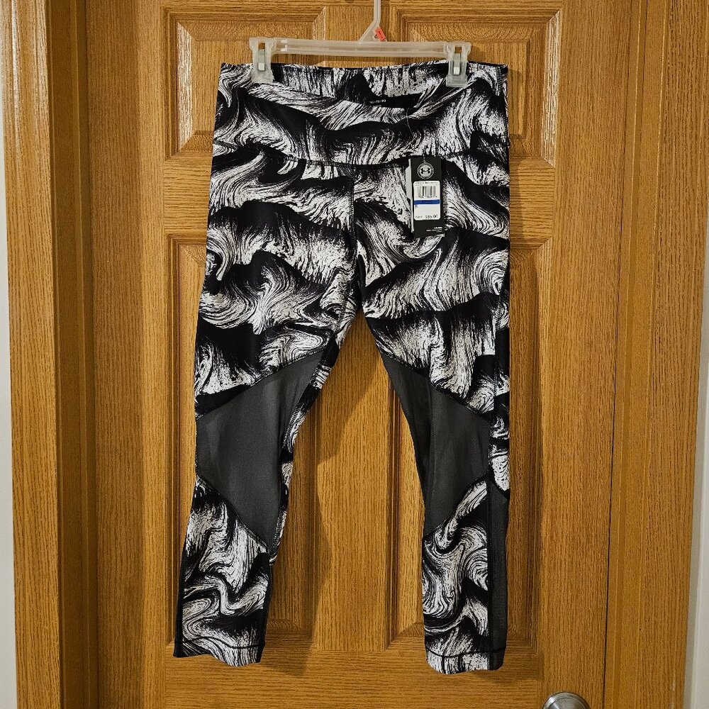 Under Armour Mesh Ankle Crop Compression Leggings XL New w Tags!